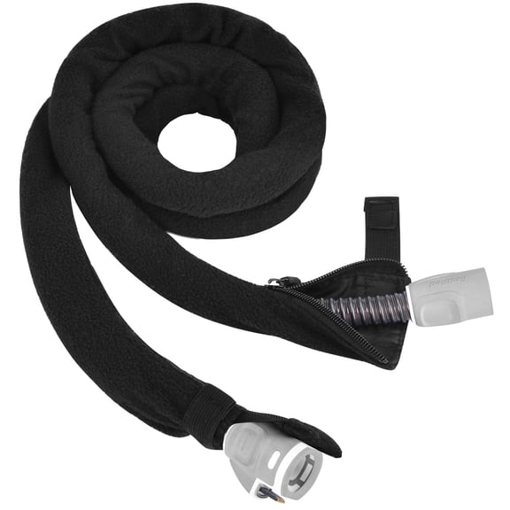 JASUCHSEN 6ft 4in CPAP Hose Cover for ResMed Airsense 11 & 10 ClimateLineAir Heated Tubing, Full-Length Zipper CPAP Tube Cover Sleeve Reduces Condensation & Noise, Cat Proof
