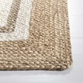 thumbnail image 3 of SAFAVIEH Natural Fiber Asia Geometric Area Rug, Natural/Ivory, 6' x 6' Square, 3 of 7