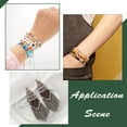thumbnail image 5 of 420Pcs 2 Hole Half Tila Beads 6 Styles Mix Glass Beads Square Rectangle Mini Opaque with Plastic Container Color for Jewelry Making, 5 of 9