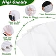 thumbnail image 3 of 1000 Sheets White Tissue Paper, 14" X 20" Tissue Papers Bulk for Christmas Wedding Birthday Showers Valentine's Day Flower Decoration, Tissue Paper for Gift Bags, Crafts, Packaging, Storage, Art, 3 of 4