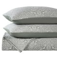 thumbnail image 2 of Superior Enzy Floral Matelasse Bedspread and Sham Set, 3-Piece Soft Textured Jacquard Bedspreads, Full, Sage, 2 of 9