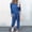 7-Blue, variant on Augper Fleece Sweatsuit 120 Piece Outfit Winter Sherpa Lined Tracksuit Warm Up Suits Thick Sweatshirt and Sweatpants Sets