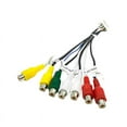 thumbnail image 1 of 20Pin Android Car Stereo Wiring Harness Adapter 7- Audio/Video AUX Cable, 1 of 5