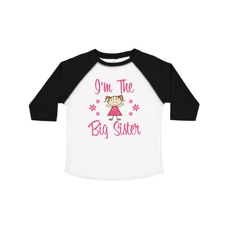

Inktastic The Big Sister Gift Toddler Toddler Girl T-Shirt