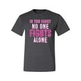 thumbnail image 2 of In This Family No One Awareness Men's Graphic T-Shirt, Heather Black, 5XL, 2 of 3