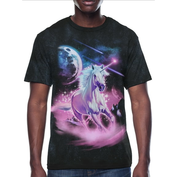 Mystic Unicorn, Men's & Big Men's Graphic Tee Shirt, Sizes S-3XL