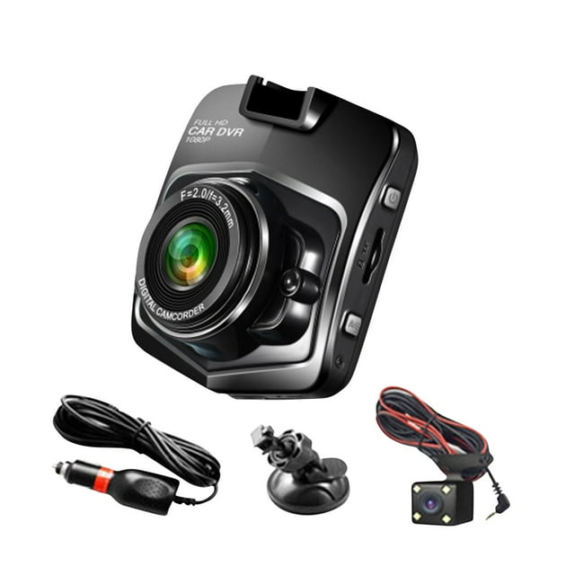 DPTALR Dashcam 2.4 Inch Car Camera HD 1080P Portable Mini DVR Recorder Dash Cam Loop Recording Night Vision