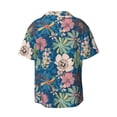thumbnail image 7 of Kdxio Men's Hawaiian Shirt for Men Short Sleeve Shirt Colorful Flowers Summer Casual Holiday Beach Button Down T-Shirts, 7 of 7