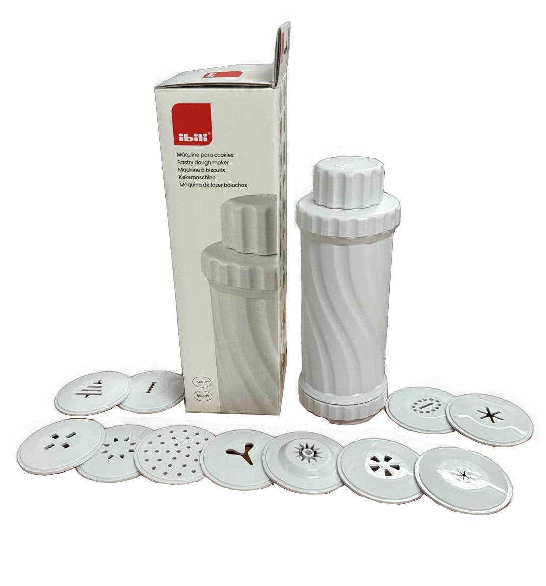 Churrera Churro Maker Cookie Machine 12 Discs for All Types of Churros Cookies and Pasta by Ibili