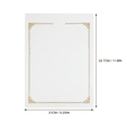 thumbnail image 2 of Hytrove 10Ud Para Diploma Con Acabado En Foil Dorado Para Certificados De Reconocimiento, 2 of 6