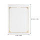 thumbnail image 2 of BESTYASH 10Ud Para Certificados Y Diplomas Con Bordes Y Oro Foil, 2 of 6