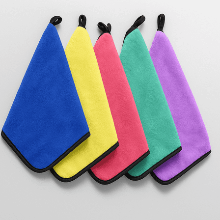 EliteWare™ Microfiber Towel (16x16 inch, 800 GSM)
