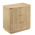thumbnail image 6 of YIYADO 3 Drawers Drasser, 27.6'' Wide Modern Chest of Drawers ,Nightstand, Wood Drawer Organizer for Bedroom, Living Room, Hallway, 6 of 6