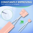 thumbnail image 5 of Toilet Brush and Holder Set,  Toilet Bowl Cleaner Brush, Toilet  Brush with Tweezers for Bathroom Cleaning, RV Accessories and House Organization -Haves -, 5 of 6