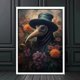 thumbnail image 1 of Póster de pared de arte de la Academia oscura, Victoria Crow, bruja, fantasma, Mural de Halloween, decoración moderna del hogar, impresión de imagen gótica, pintura al óleo, 1 of 4