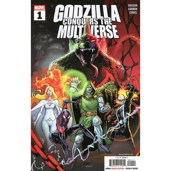 Godzilla Conquers the Multiverse #1 VF ; Marvel Comic Book