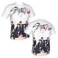 thumbnail image 6 of Unisex Adult SKZ Stray Korea Ki Graphic Tee Shirts Funny Cartoon 3D Print Short Sleeve T Shirts for Mens Womens, 6 of 8