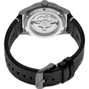 Seiko 5 Automatic Leather Mens Watch
