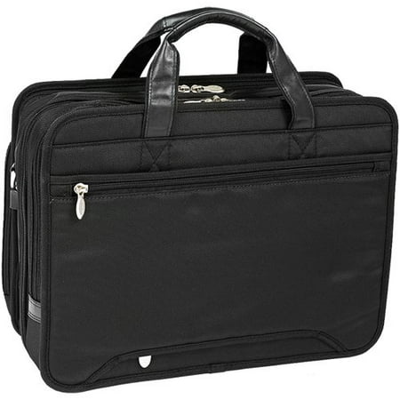 17 in. Expandable Double Compartment Laptop Case