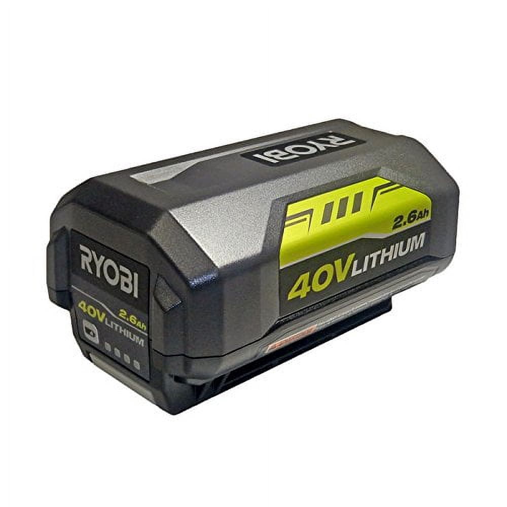 Ryobi Genuine OEM 40-Volt 2.4 Amp Dual Discharge Battery # OP4026A
