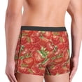 thumbnail image 5 of Haiem Strawberry Men's Boxer Briefs, Every Day Comfort Stretch Cotton Moisture-Wicking Underwear-X-Large, 5 of 9
