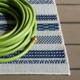 thumbnail image 4 of Safavieh Beach House Merrilyn Striped Indoor/Outdoor Area Rug, Navy/Ivory, 4' x 6', 4 of 17