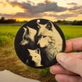 thumbnail image 4 of Ornament - Black - Wolf Pack, 4 of 5