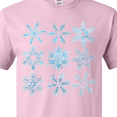 thumbnail image 4 of Inktastic Winter Snowflakes T-Shirt, 4 of 5