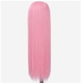 thumbnail image 3 of XIAQUJ Wig Long Straight Hair 29 Inch Long Wig Glue Free Heat-resistant Fiber Hair Synthetic High-temperature Silk Wig Suitable for Fashionable Women D, 3 of 3