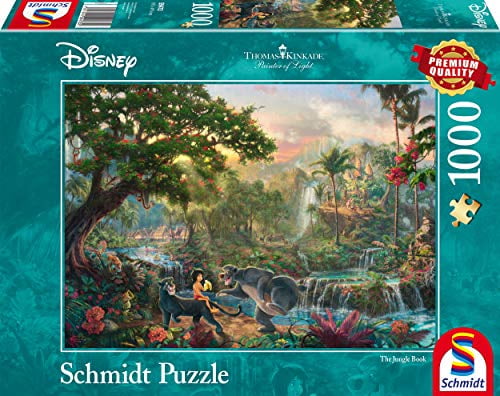 1000 pcs jigsaw puzzle Schmidt 58116 In the Forest Square 