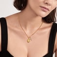 thumbnail image 4 of VNOX Cross Necklace for Women - 14k Gold Plated Virgin Mary Pendant Necklaces,Hypoallergenic Non Tarnish Golden Cubic Zirconiaholic Virgen de Guadalupe Jewelry,Religious Faith Baptism Gift for Her, 4 of 9