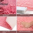 thumbnail image 3 of Alfombrilla de baño de una pieza, antideslizante, absorbente, para puerta, para gatear, para dormitorio, para escaleras, manta para pies, 3 of 6