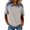 Beige, variant on Women's Denim Patchwork Lapel Collar T-Shirt, Short Sleeve Casual Pullover Top, Soft Loose Fit Streetwear Shirt for Daily Wear and Casual Summer Outfits Beige L