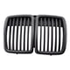 thumbnail image 1 of Parachoques de coche, parrilla de riñón, parrillas negras mate para E30 82-94, parrillas de carreras de automóviles,, 1 of 4