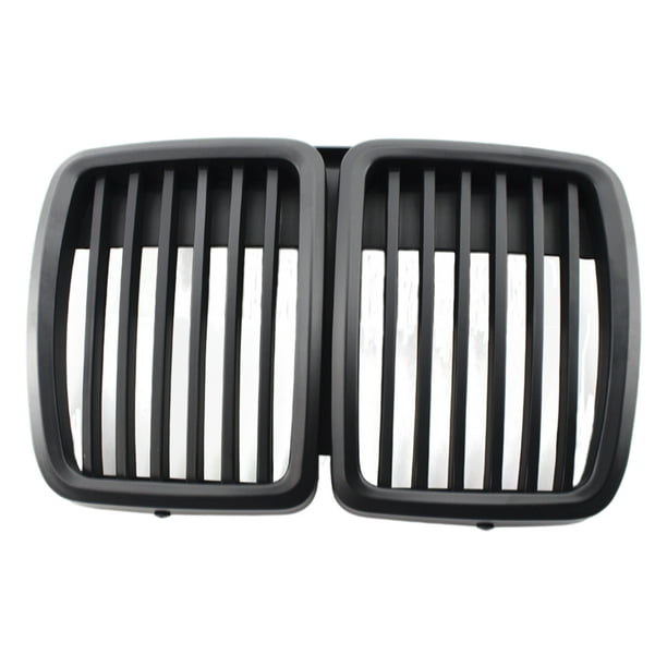 Parachoques de coche, parrilla de riñón, parrillas negras mate para E30 82-94, parrillas de carreras de automóviles,