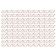 thumbnail image 2 of 100 Uds Clips de papel portátiles lindo forma de Animal galvanoplastia oro rosa Clip de papel de Metal caja suministros de oficina colibrí, 2 of 5