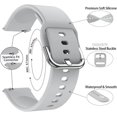 thumbnail image 2 of 22mm watch band Compatible for Samsung galaxy watch 3 45mm/Gear S3 Frontier/Classic,Silicone 22mm watch band quick release for Women Men, 2 of 5