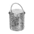 thumbnail image 1 of Cubo de hielo con asa, recipiente portátil para bebidas, para botellas de cerveza, para casa, bar o fiesta. gris, 1 of 9