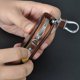 thumbnail image 4 of Llavero Ford de Cuero Llavero Estuche Cartera Bolso Estuche para Control Remoto Monedero Llavero Bolso con Cremallera Marrón Sailing Electrónica, 4 of 5