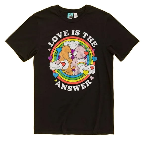 Care Bears Adult Love Is The Answer Pride T-Shirt