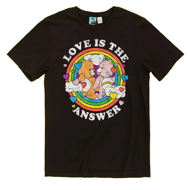 Care Bears T-Shirt Fierté Adulte l'Amour Est la Réponse