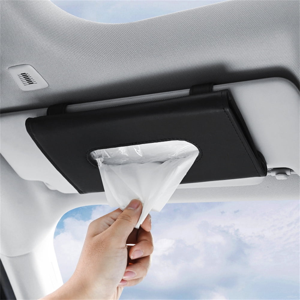 HXRH 16 Pack Car Travel Tissue Refills,Disposable Auto Visor Facial Tissues,Soft Comfortable Face Towel,30 Sheets/Pack,for Home Car RV