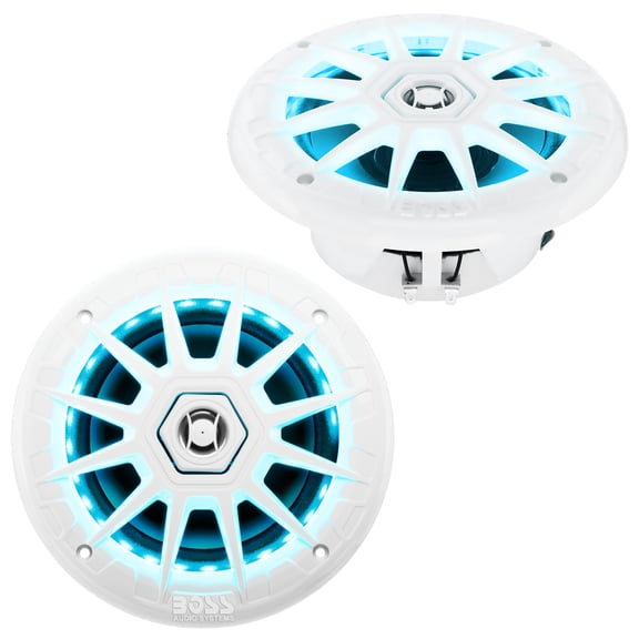 BOSS Audio Systems MRGB65 6.5 Inch 2 Way Full Range 200 W Boat Speaker Pair