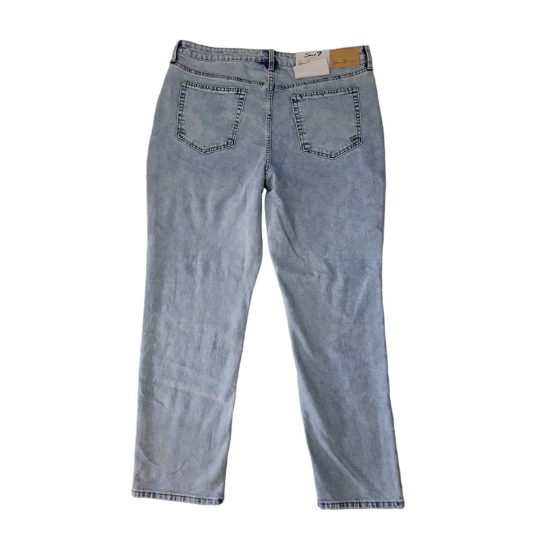 r*.様 highwaist vintagelike straight deni High Rise Vintage