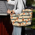 thumbnail image 4 of Wukai Funny Chicken Print Zipper Bag,large Beach Tote Bag,Waterproof Sandproof Bag,Grocery and Picnic Tote Travel Bag, 4 of 5