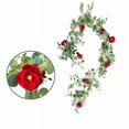thumbnail image 1 of Enredadera de rosas, planta artificial, flor artificial, decoración de boda, decoración del hogar, enredadera de flores artificiales (190 cm E ER, 1 of 5