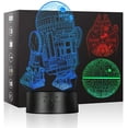 thumbnail image 1 of Luz nocturna LED regulable Zhivalor 16 colores USB táctil control remoto LHH-0214, 1 of 5