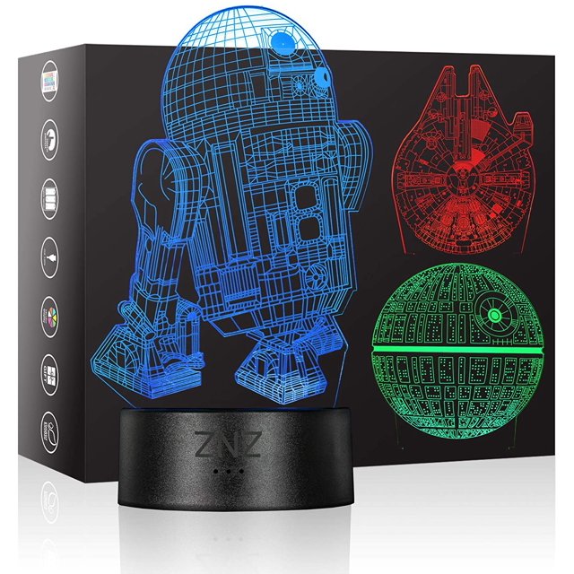 Luz nocturna LED regulable Zhivalor 16 colores USB táctil control remoto LHH-0214