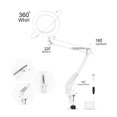 thumbnail image 4 of Yeacher Loupe avec Lumière Led Grossissement 5X Trois Modes de Gradation Luminosité Réglable Lampe de Bureau Lampe de Lecture Alimentée par USB avec Support Pliable, 4 of 7