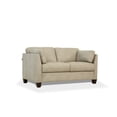 thumbnail image 3 of ACME Matias Leather Loveseat in Dusty White, 3 of 4